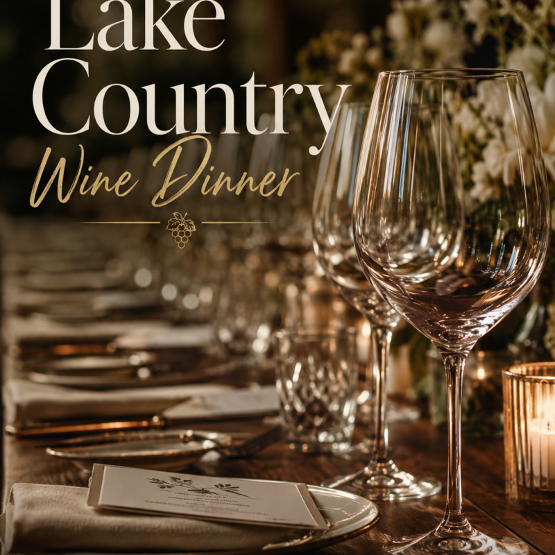 Lake Country Wine Dinner