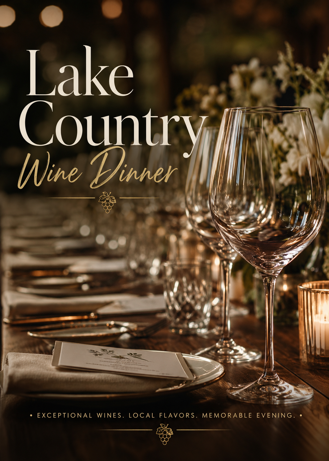 Lake Country Wine Dinner